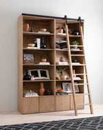 Bane Bookshelf - Smoked Pine Furniture