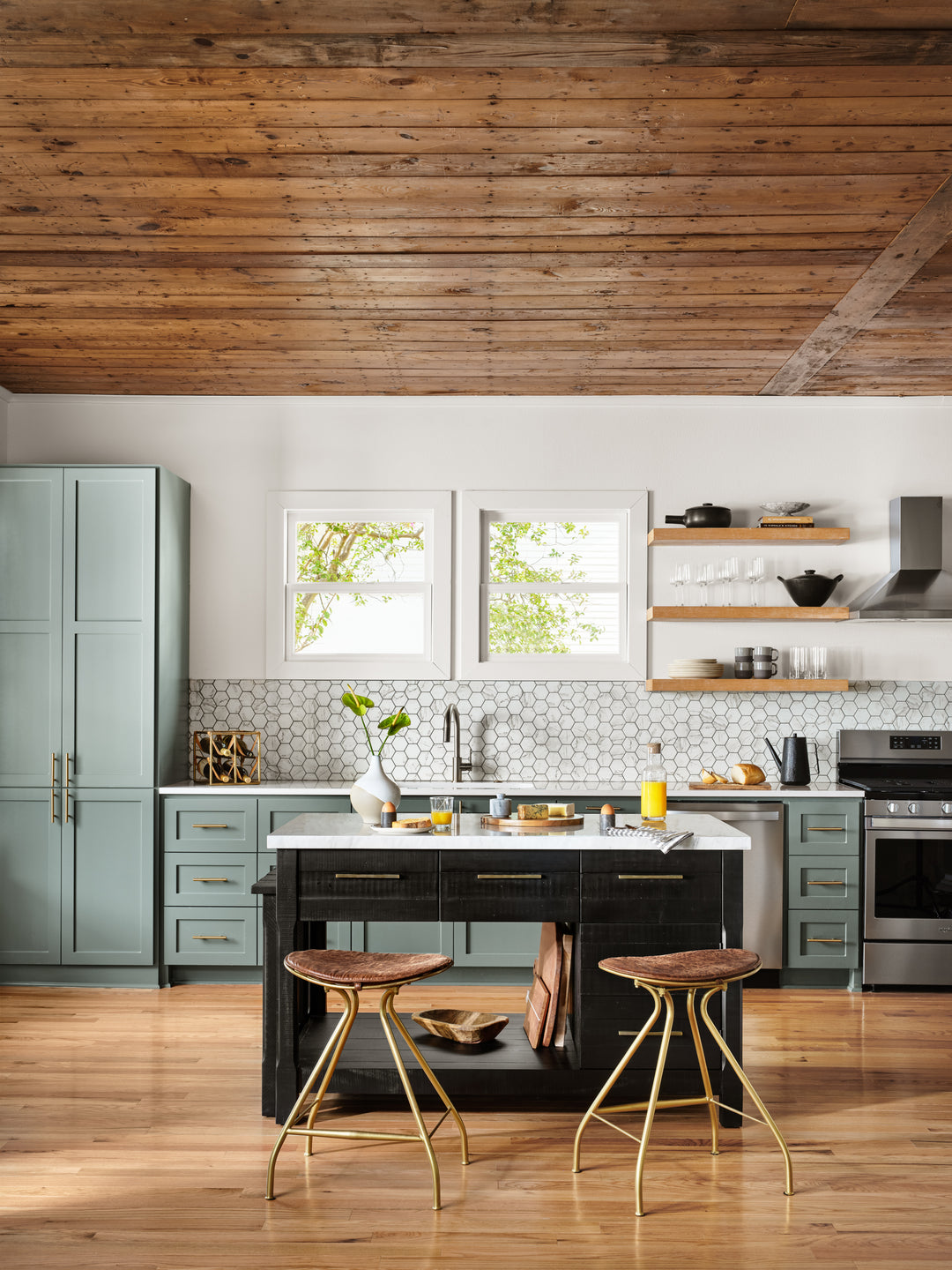 Ian Kitchen Island - Black Acacia – Domaci