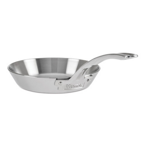 Viking Contemporary 8 in, 20 cm, "Try Me" Fry Pan, Mirror Finish