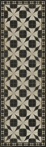 Pattern 29 "Voltaire" Vinyl Floorcloth