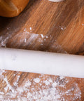 Blanc Marble Dumpling Rolling Pin w/ Base, 9.5" Kitchen Essentials