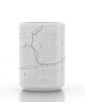 Bethlehem Map Ceramic Mug Kitchen Essentials