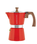 GROSCHE MILANO 6-Cup Stovetop Espresso Maker - Red