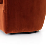 Hanover Swivel Chair-Sapphire Rust