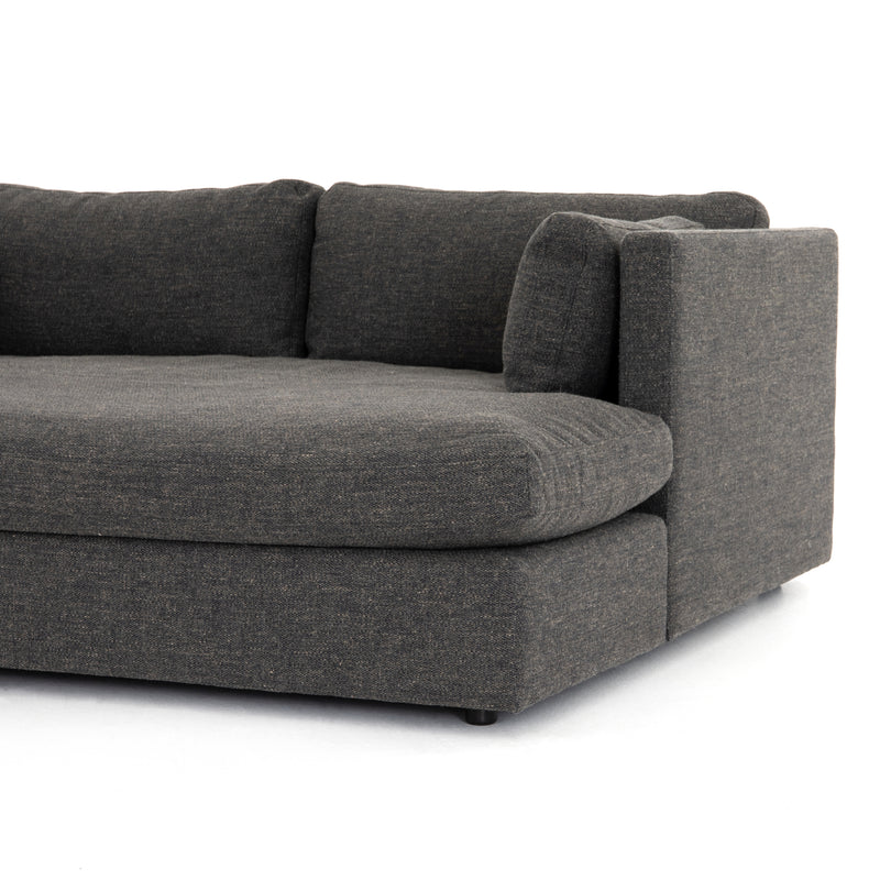 Archer Media Sofa - Thames Grey Furniture