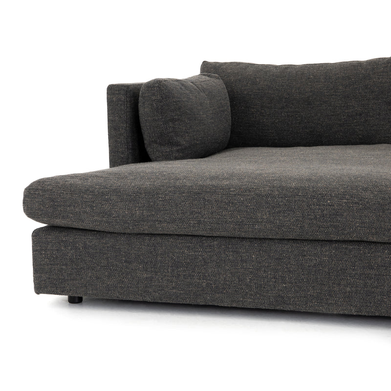 Archer Media Sofa - Thames Grey Furniture