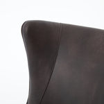 Marlow Wing Chair - Vintage Black