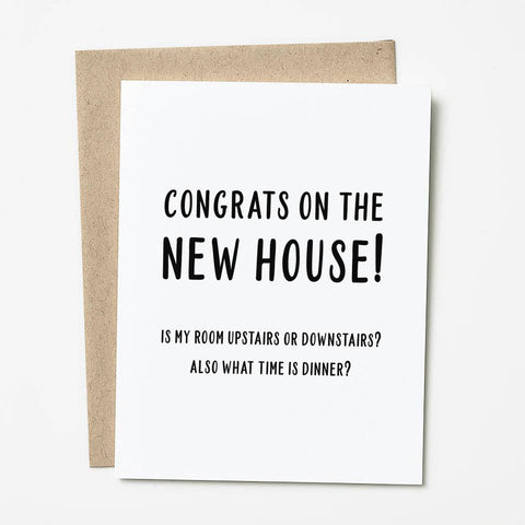 New House Greeting Card