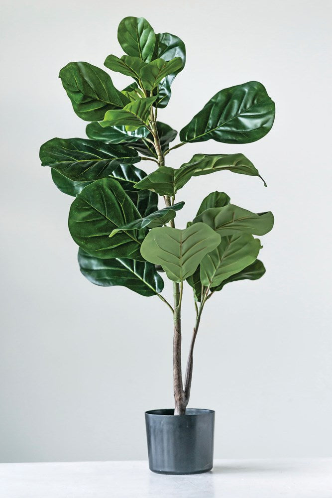 Faux Fiddle Leaf Fig Plant