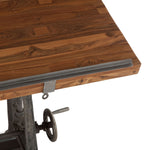 Hoover Mason Adjustable Drafting Desk, Natural