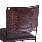 New York Bar Chair Chocolate Leather