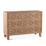Rose Garden Carved Dresser