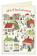 Cavallini It's Christmas Greeting Card