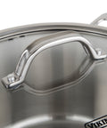 Viking Contemporary 5.2 Qt, 4.9 l., Dutch Oven, Mirror Finish with Glass Lid