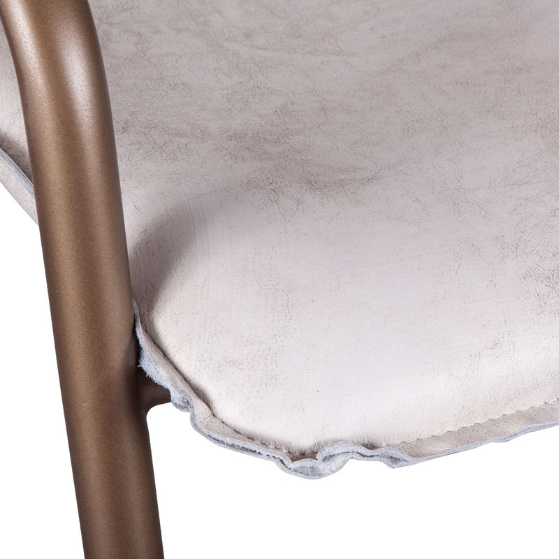 Nisky Leather Counter Chair