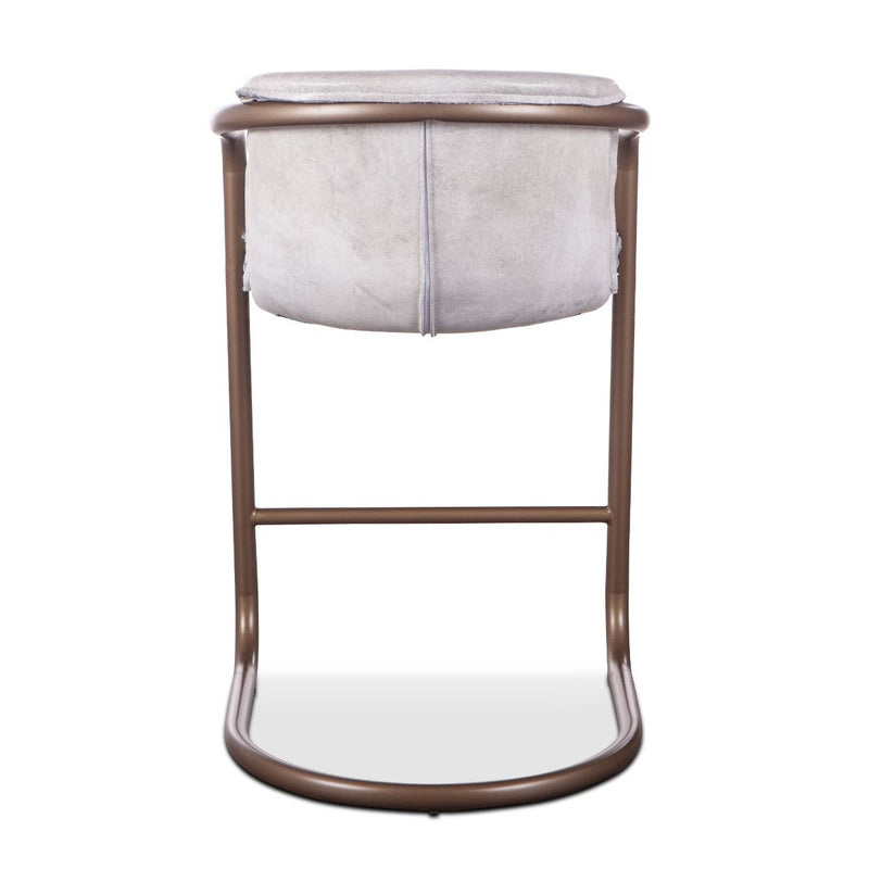 Nisky Leather Counter Chair