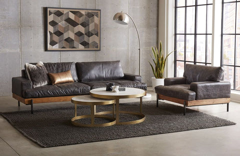 Urban Masculine Living Room Furniture