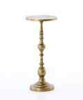 Calhoun End Table-Antique Brass Furniture Title: Default Title