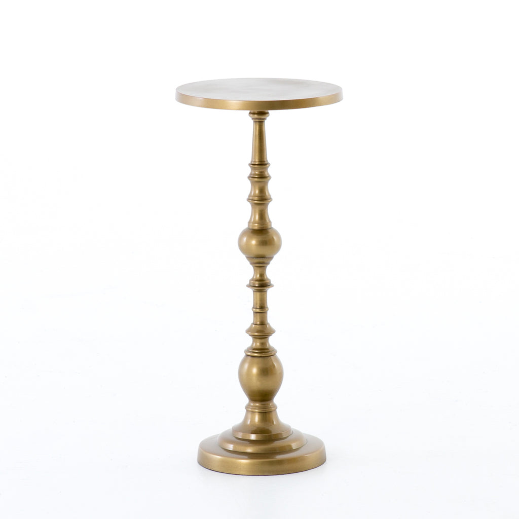 Calhoun End Table-Antique Brass Furniture Title: Default Title
