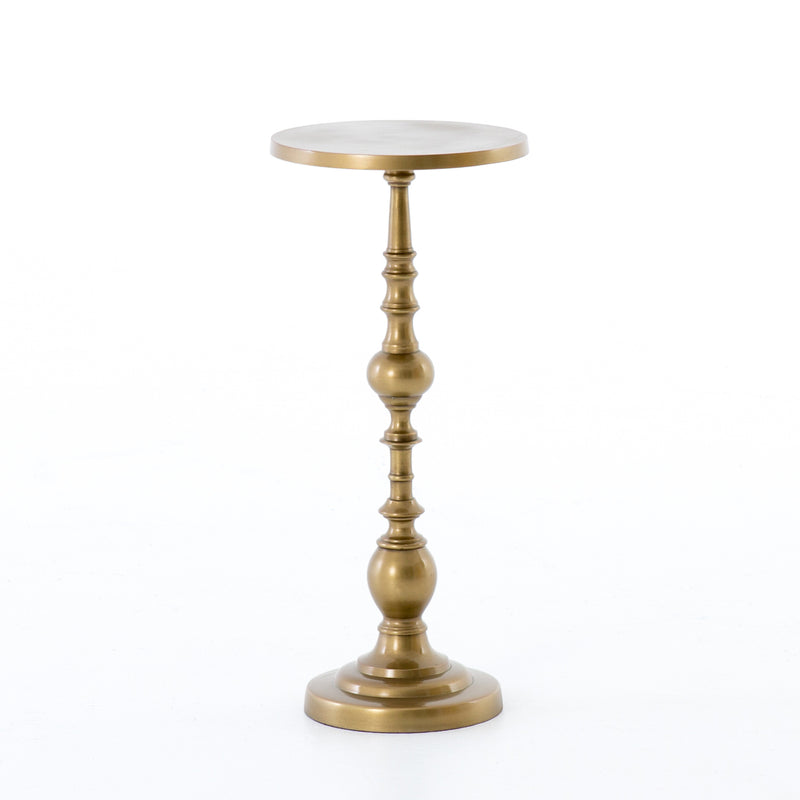 Calhoun End Table-Antique Brass Furniture Title: Default Title