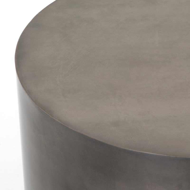Cameron Ombre End Table-Ombre Pewter Furniture Title: Default Title