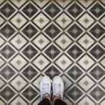 Pattern 20 "Stark" Vinyl Floorcloth