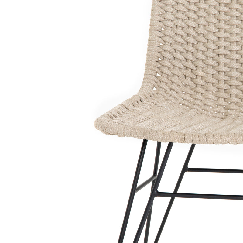 Dema Outdoor Dining Chair-Natural
