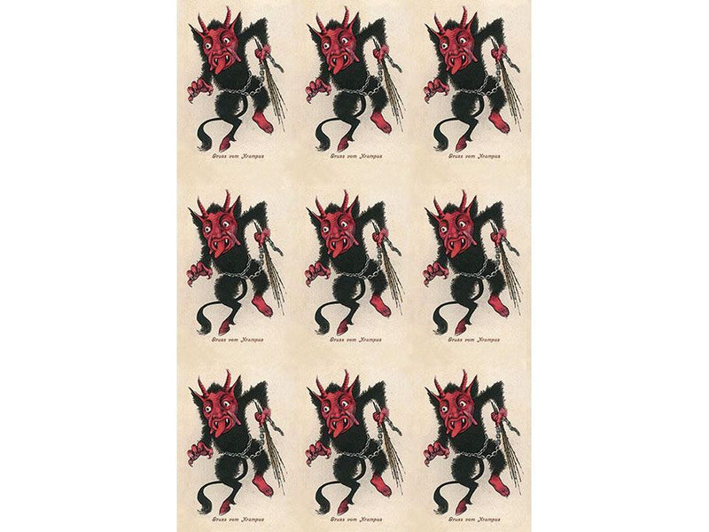 Krampus Sticker Collection In Collectible Tin