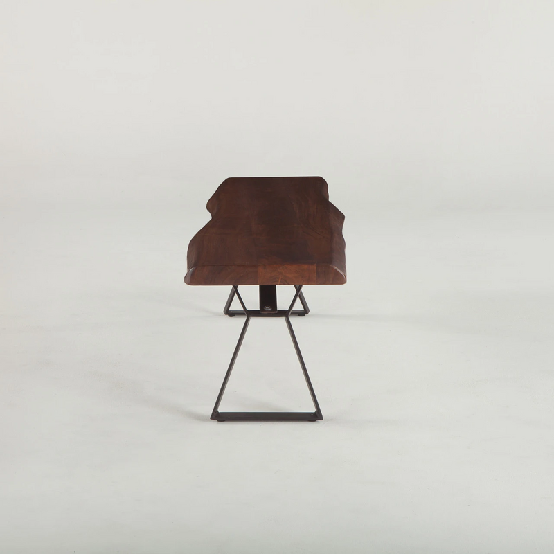 Lehigh Loft Live-Edge Bench