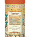 Cavallini Periodic Chart Vintage 1000 Piece Jigsaw Puzzle + Best Puzzle + Family Time + Vintage Style + Rainy Day Activities