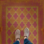 Pattern 10 "Magic Carpet" Vinyl Floorcloth