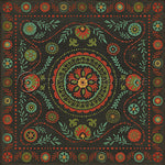 Pattern 38 "State of Mind" Vinyl Floorcloth