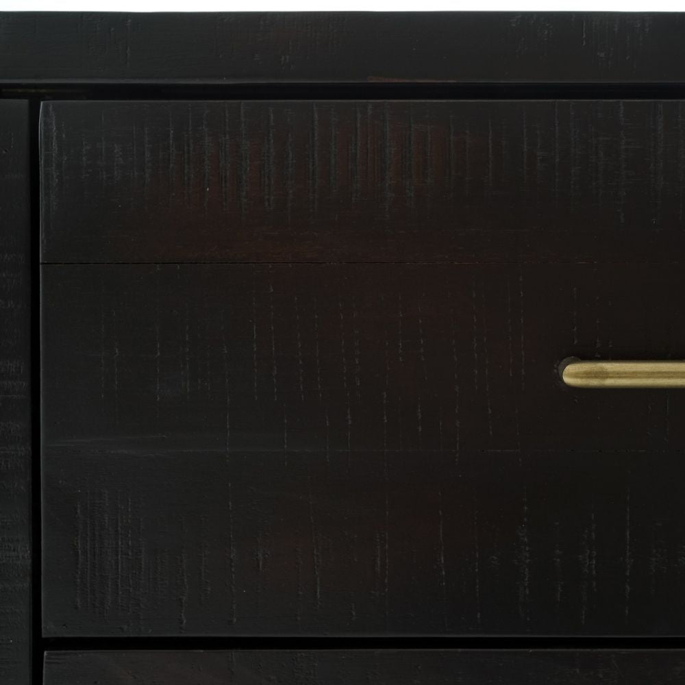 Suki Large Media ConsoleBurnished Black Domaci