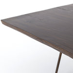 Rocky Dining Table-Bronzed Iron