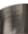 Viking Contemporary 3-Ply Mirror Stainless Steel 3.4-Quart Soup Pot with Lid